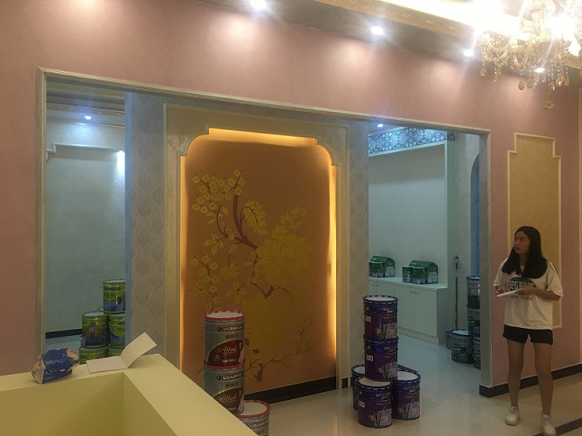 箭牌漆实体店