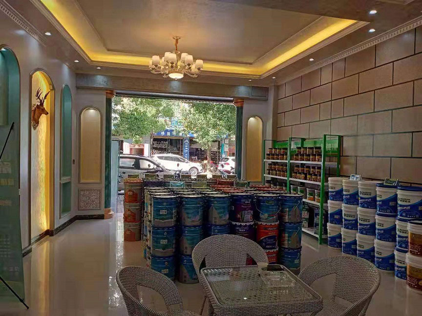 箭牌漆实体店